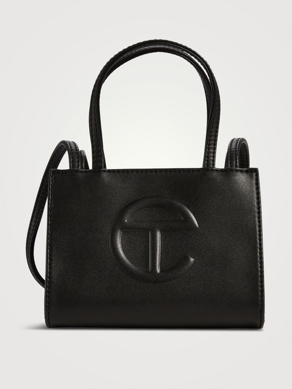 Telfar Black Mini Shopper